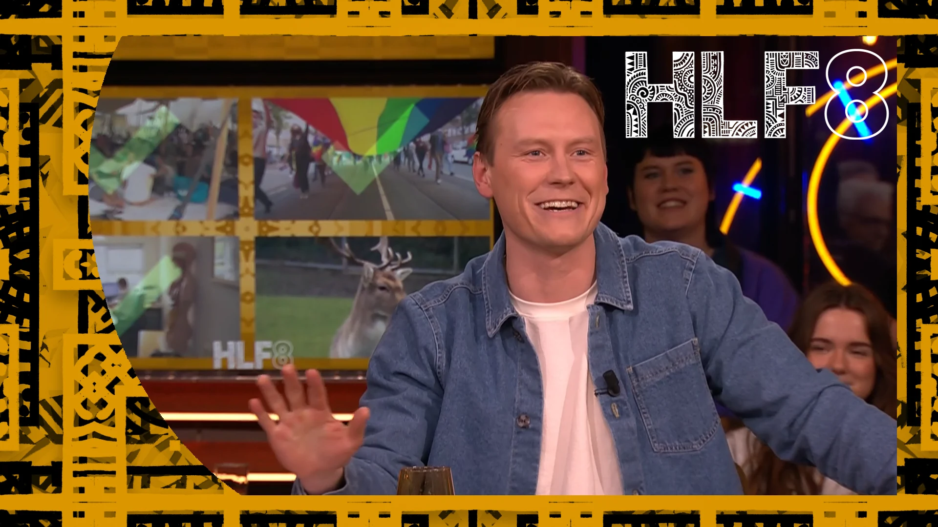 De studio zingt voor Sams verjaardag: "Dit zouden we niet doen!"