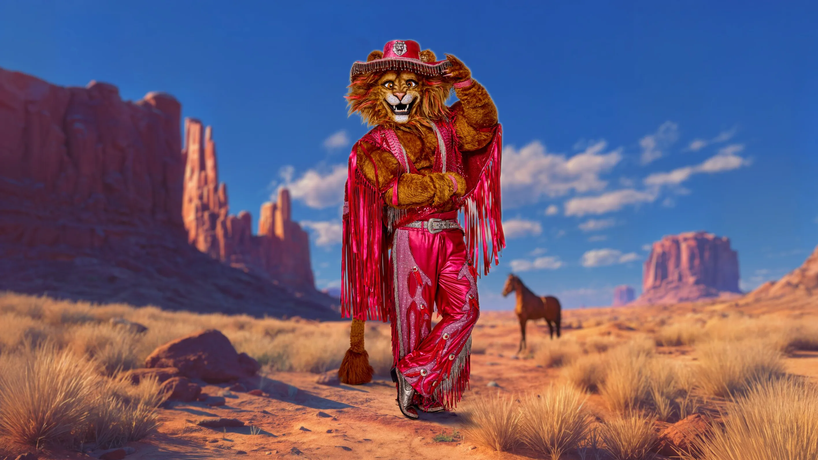 Meningen over De Cowboy in The Masked Singer gigantisch verdeeld