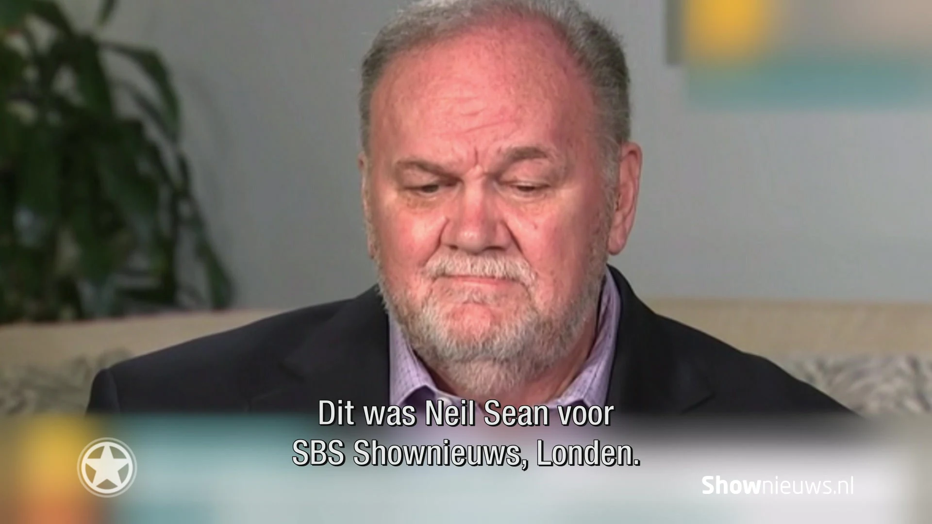 Vader Meghan praat voor het eerst openhartig over Harry en het huwelijk