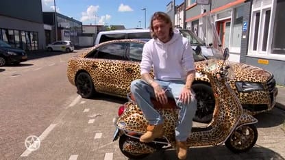 Flamboyante scooter Tony Junior terecht na tip volger