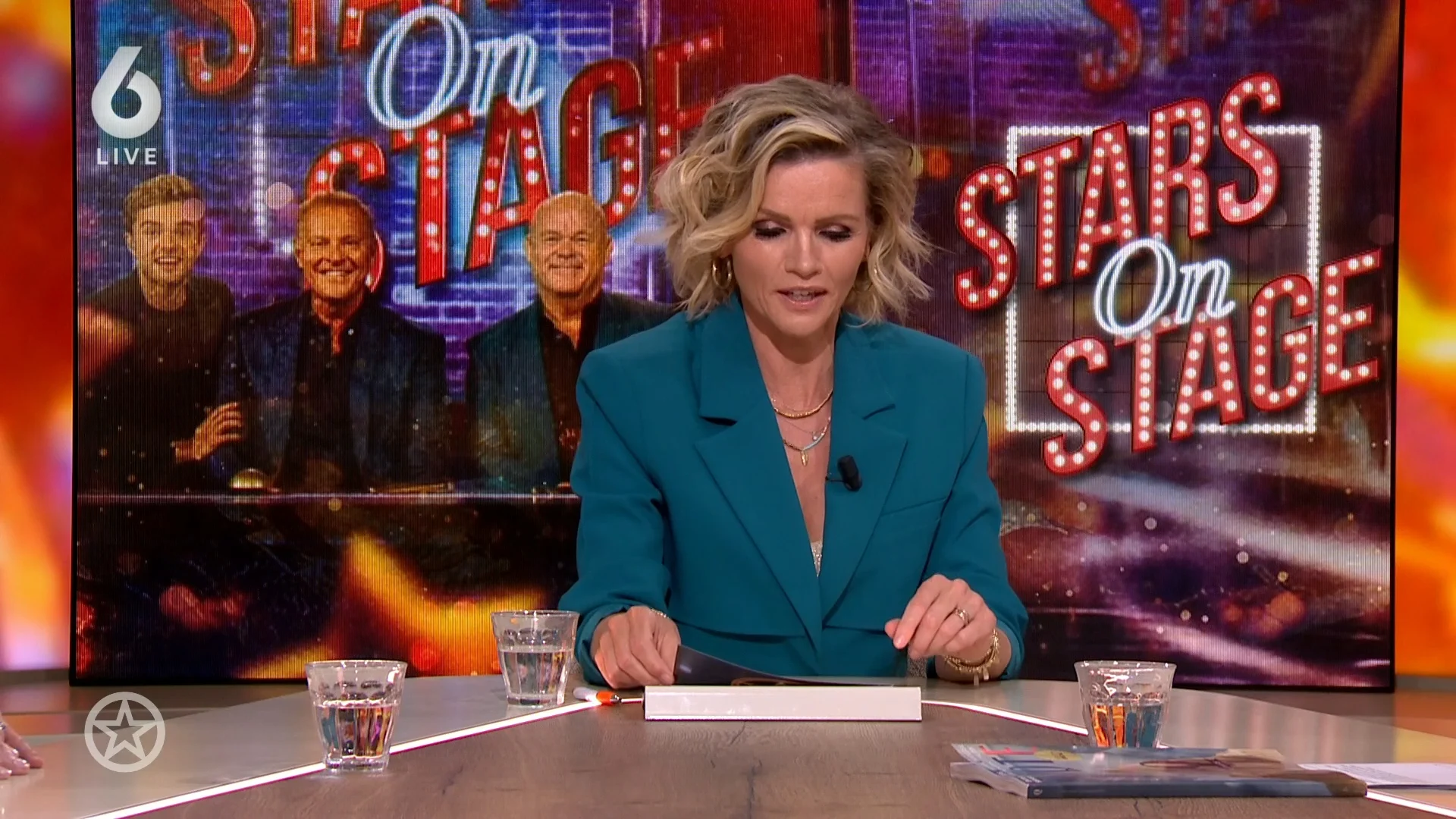 Patty Brard over Stars on Stage