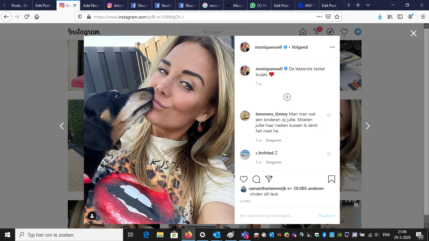 Volgers Monique in tranen na heftig bericht