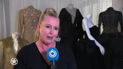 Fashionable mondkapjes van Monique Collignon