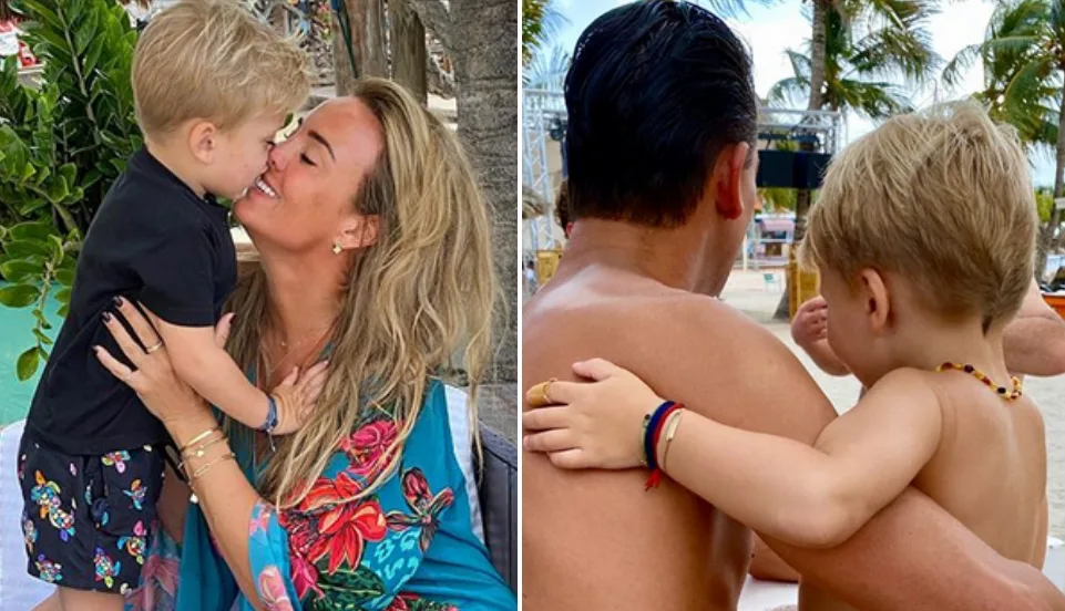 'Kleine André niet meer herkenbaar op foto's Monique?'