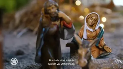 Prins Oscar in de kerststal