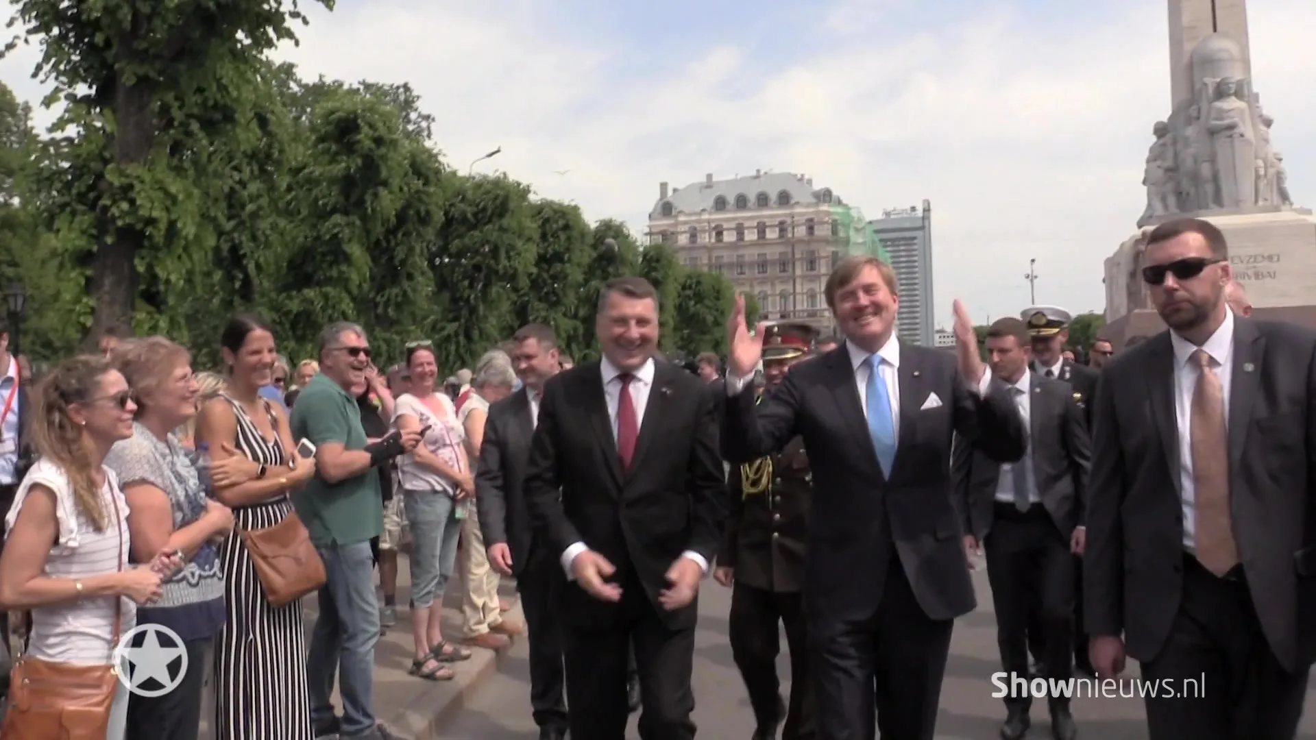 Hoe vergaat het de koning in Letland?