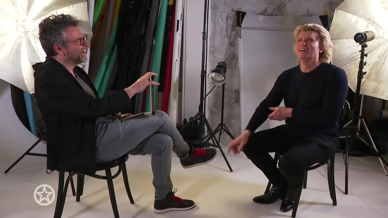 Hans Klok op de gevoelige plaat