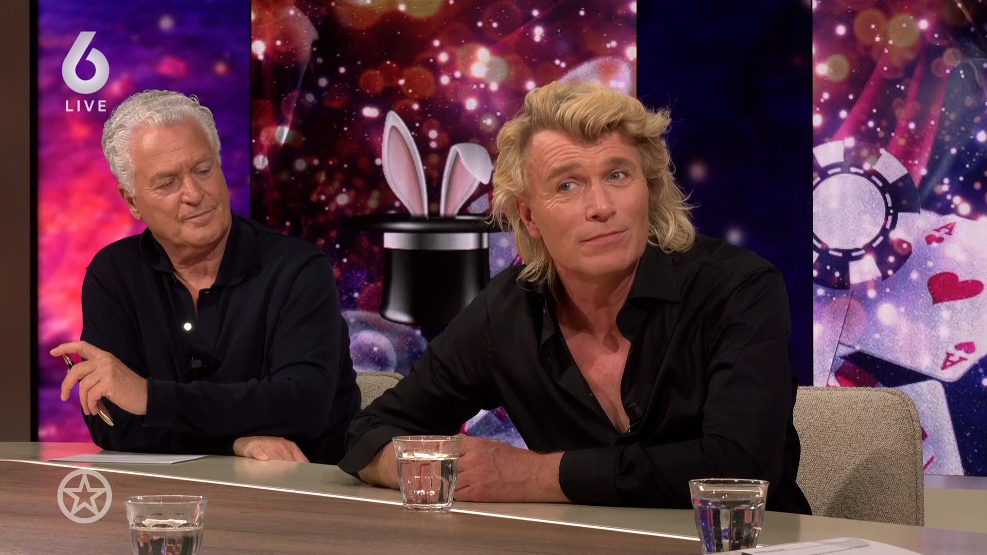 Hans Klok raakt gewond tijdens act
