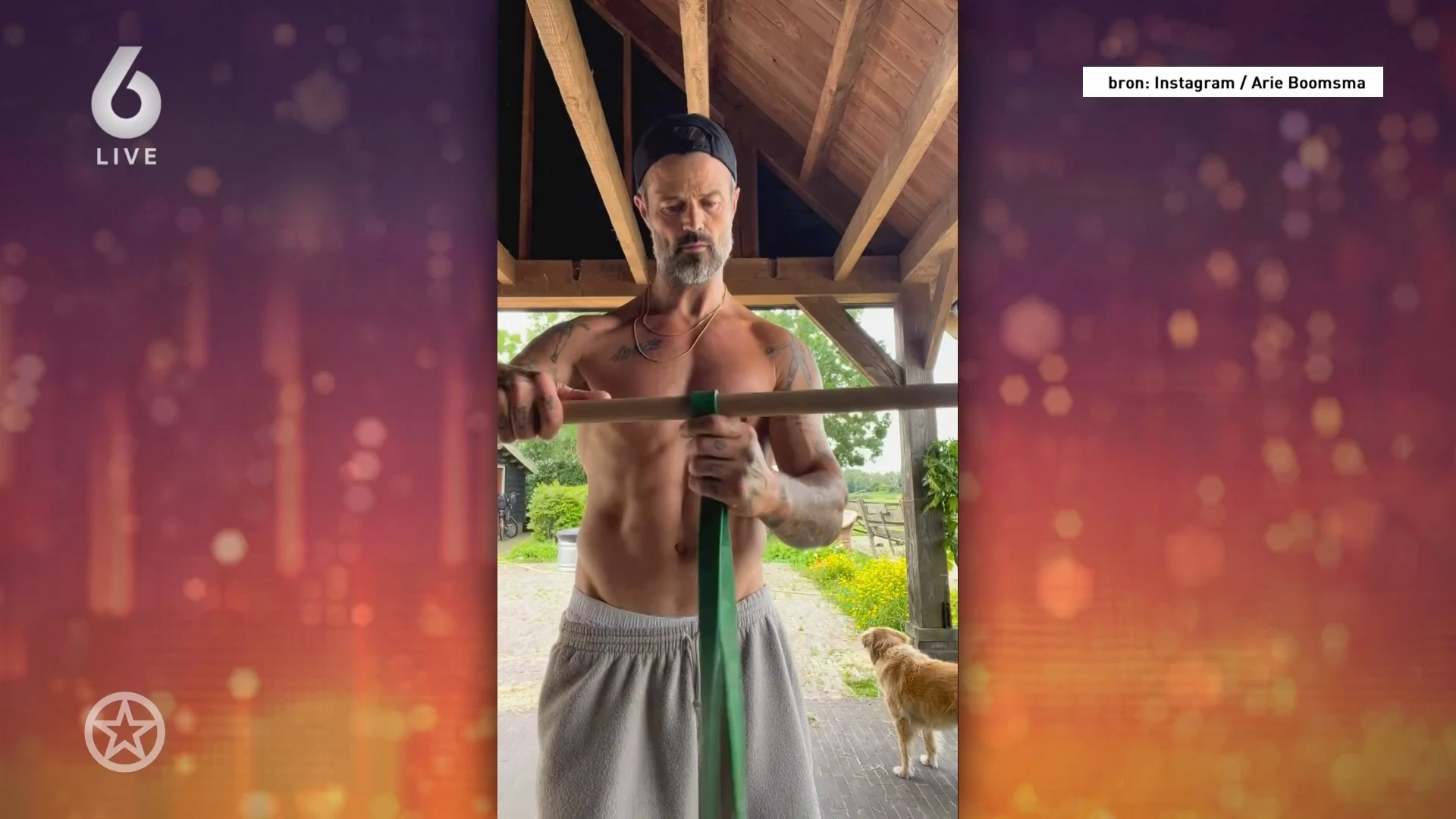 Shownieuws-tafel over 'gezonken' sportschool Arie Boomsma