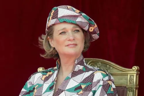 Prinses Delphine deelt opvallende foto met Albert en Paola