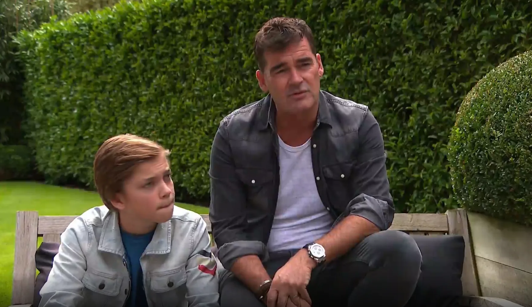 Zoon Jeroen van der Boom gaat vader achterna