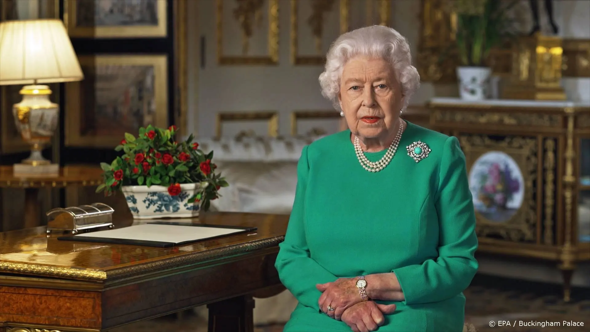 Ook videogesprek met koningin Elizabeth gaat mis