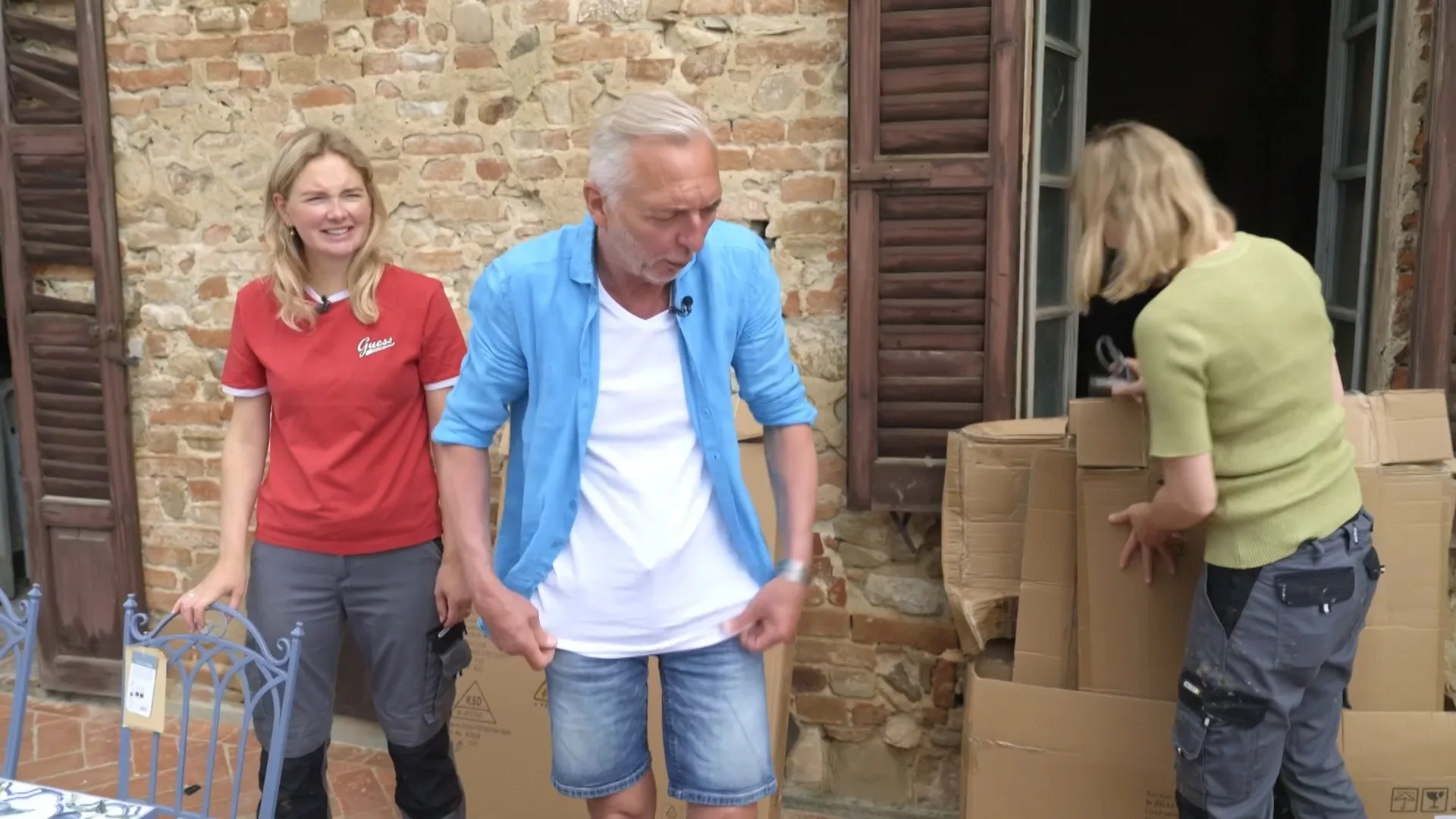 Het terras is er helemaal klaar voor