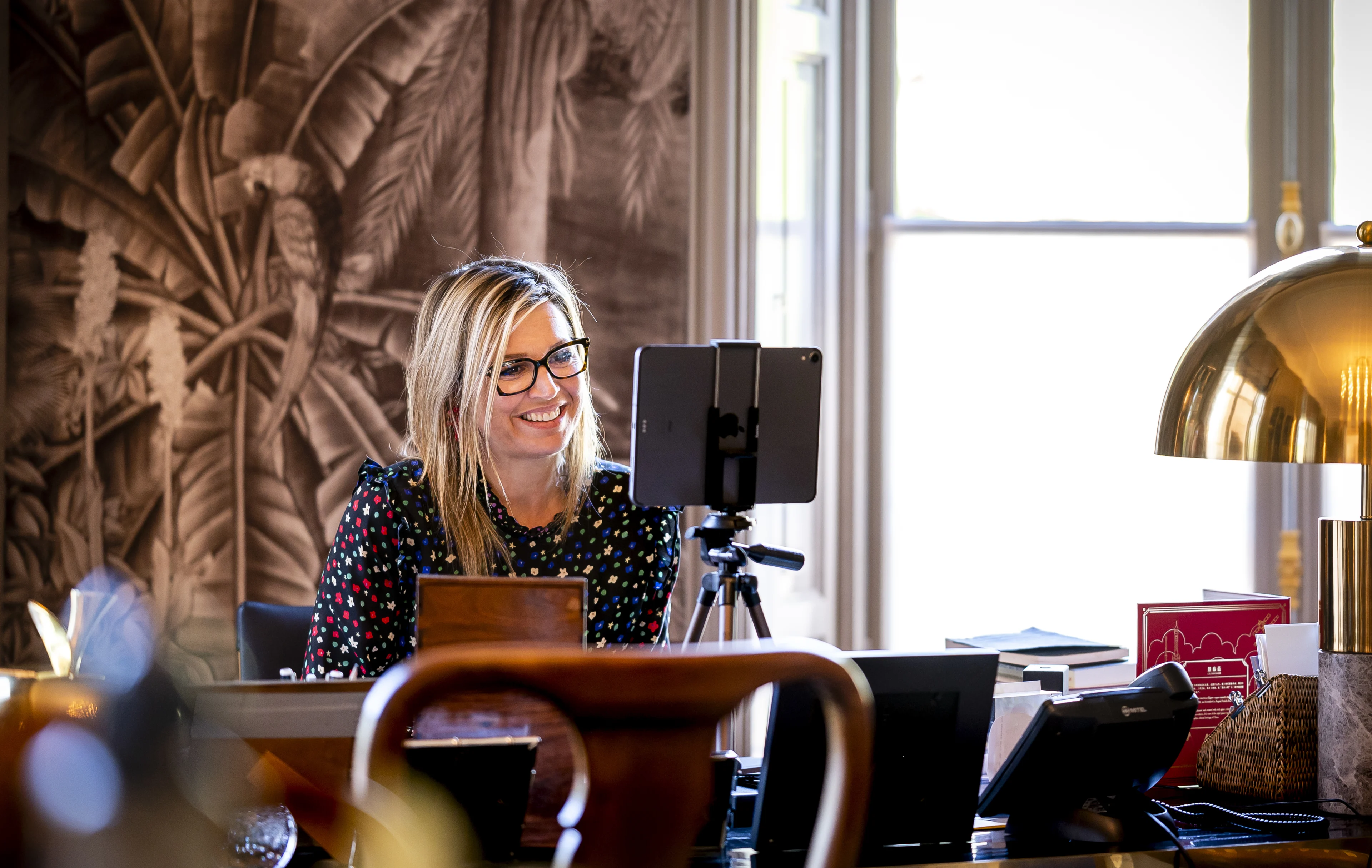 Thuiswerkfoto's koningspaar bieden meer dan alleen een inkijkje...