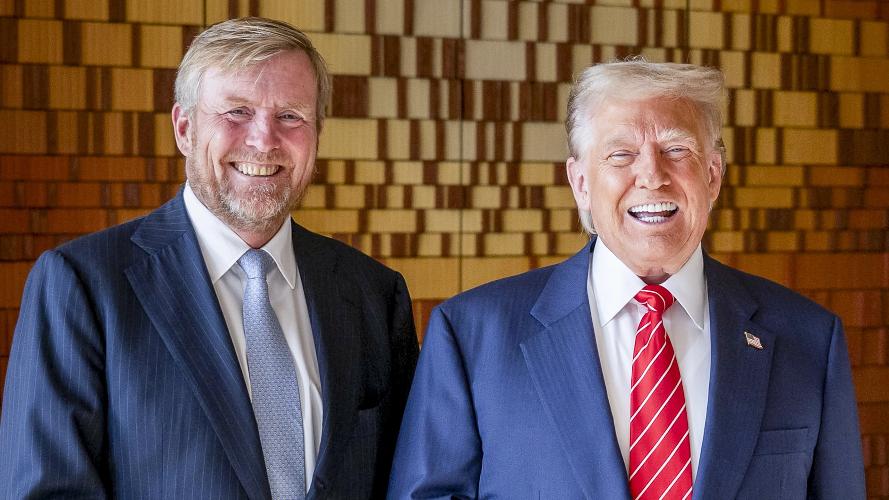 Trump spendeerde de nacht bij koning Willem-Alexander: 'Het was geweldig'