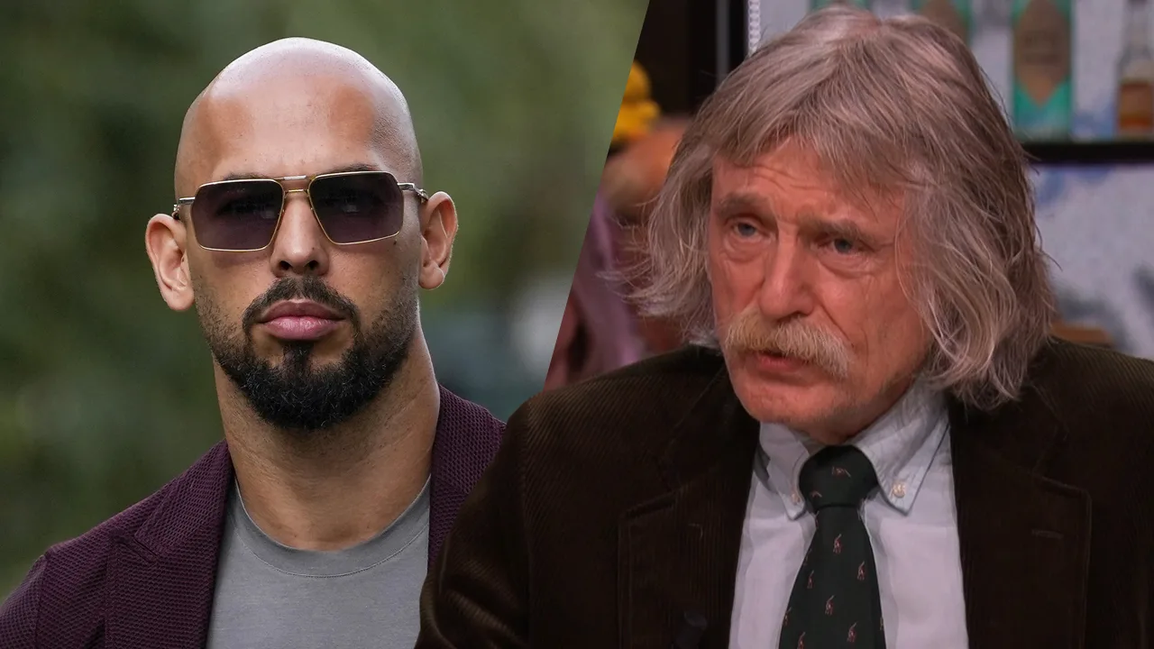 Wat vindt Johan van Andrew Tate?