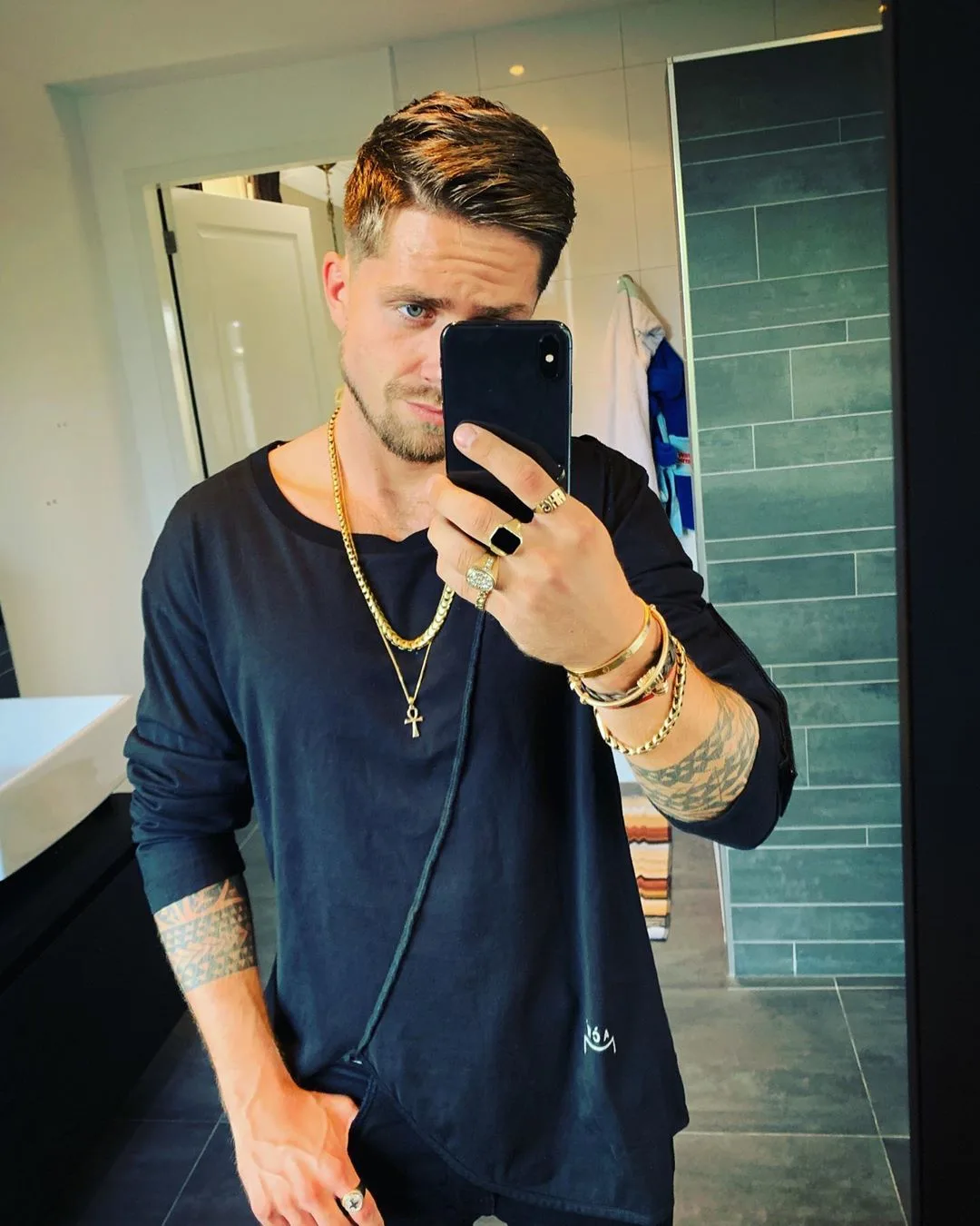 André geniet van zijn grote liefde