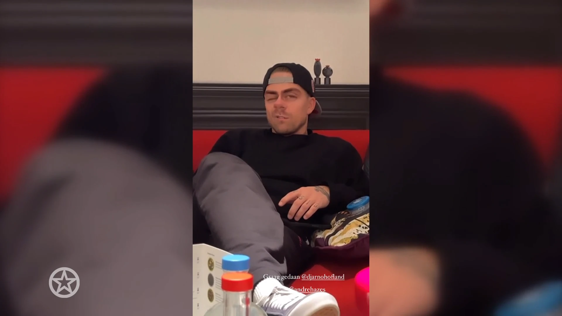 André Hazes flirt met Monique