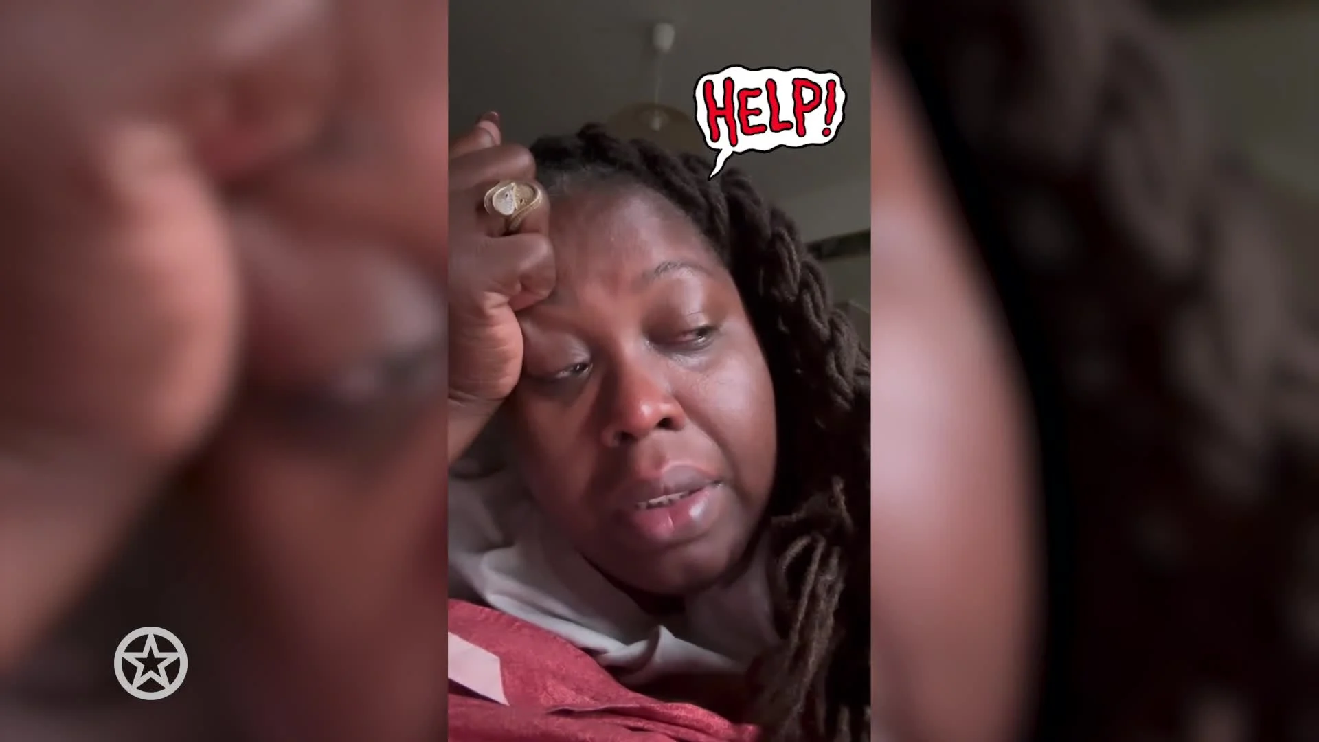 Emotionele Shirma Rouse radeloos: 'Help'