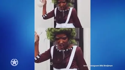 Bibi Breijman verkleed als jeugdidool