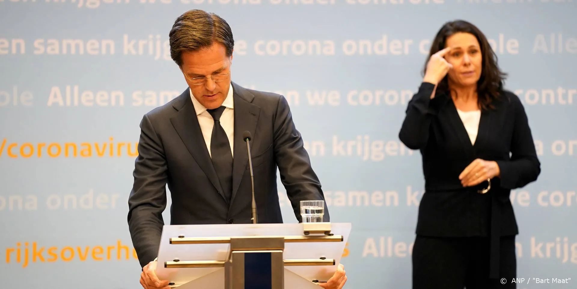Premier Rutte noemt afgelasten evenementen 'zuur'