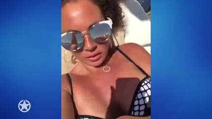 KIEKEBOE: Michella laat tepel zien!