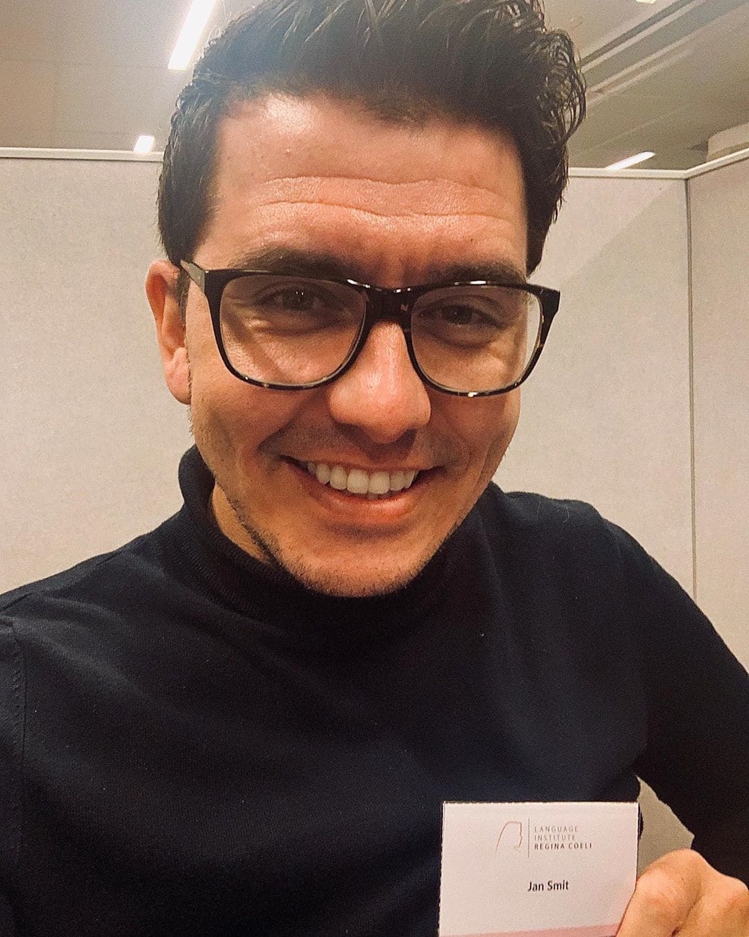 Jan Smit in verlegenheid gebracht