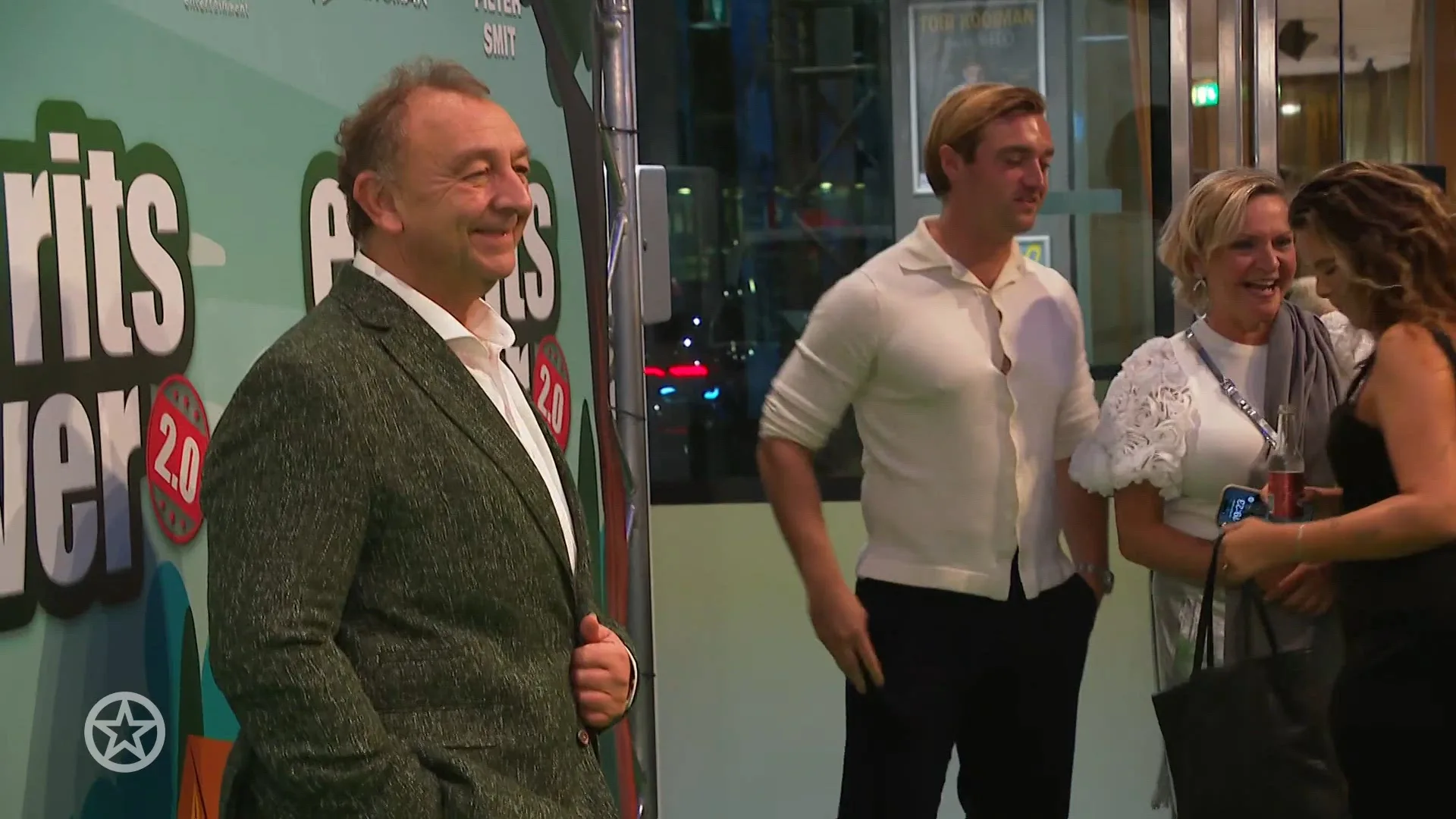 Jon van Eerd bij première Een rits te ver 2.0