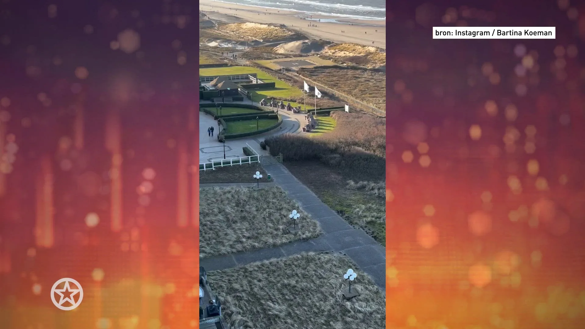 Uitzicht penthouse Ronald Koeman