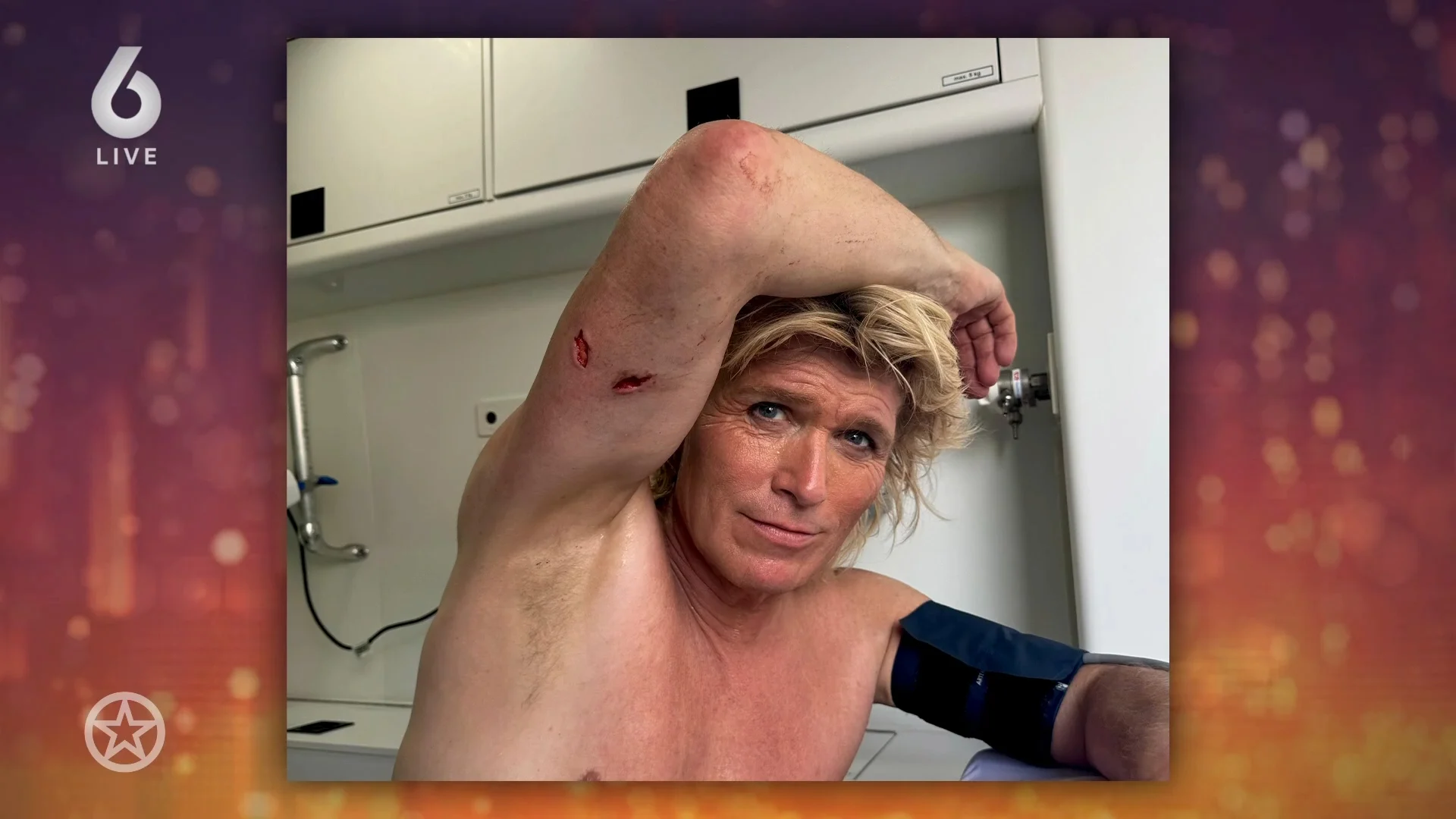 Hans Klok doet sabelact weer na ongeluk