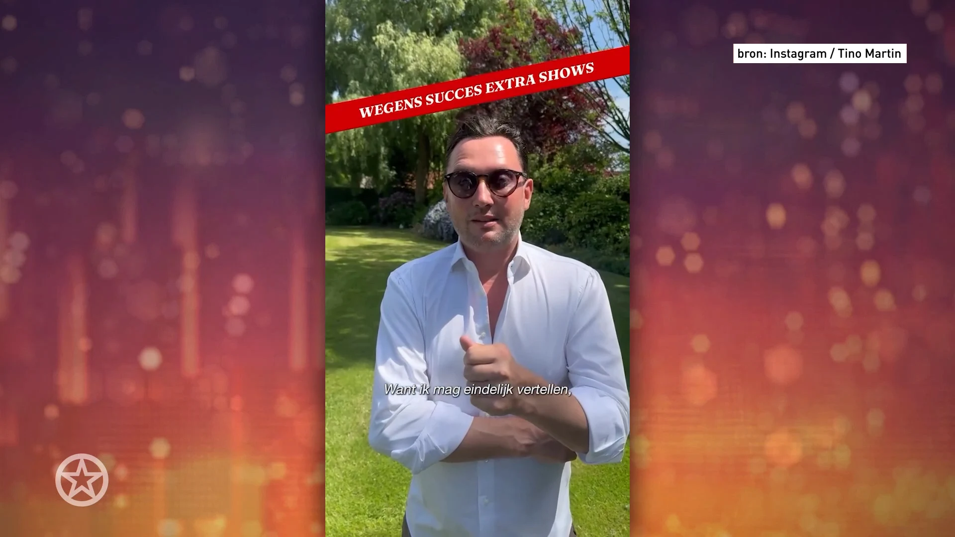 Tino Martin kondigt groot nieuws aan