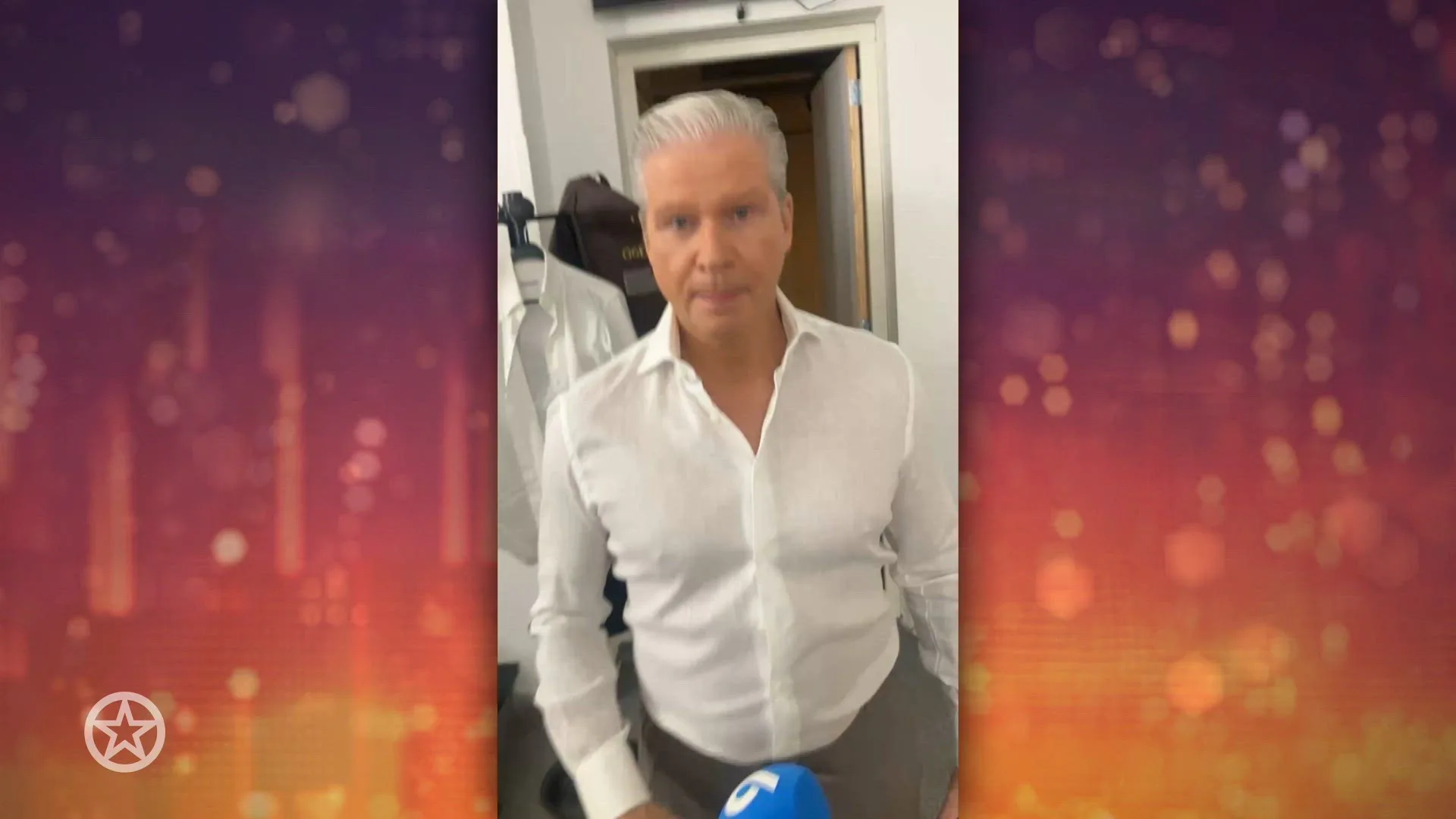 Dries Roelvink op bezoek in Shownieuws