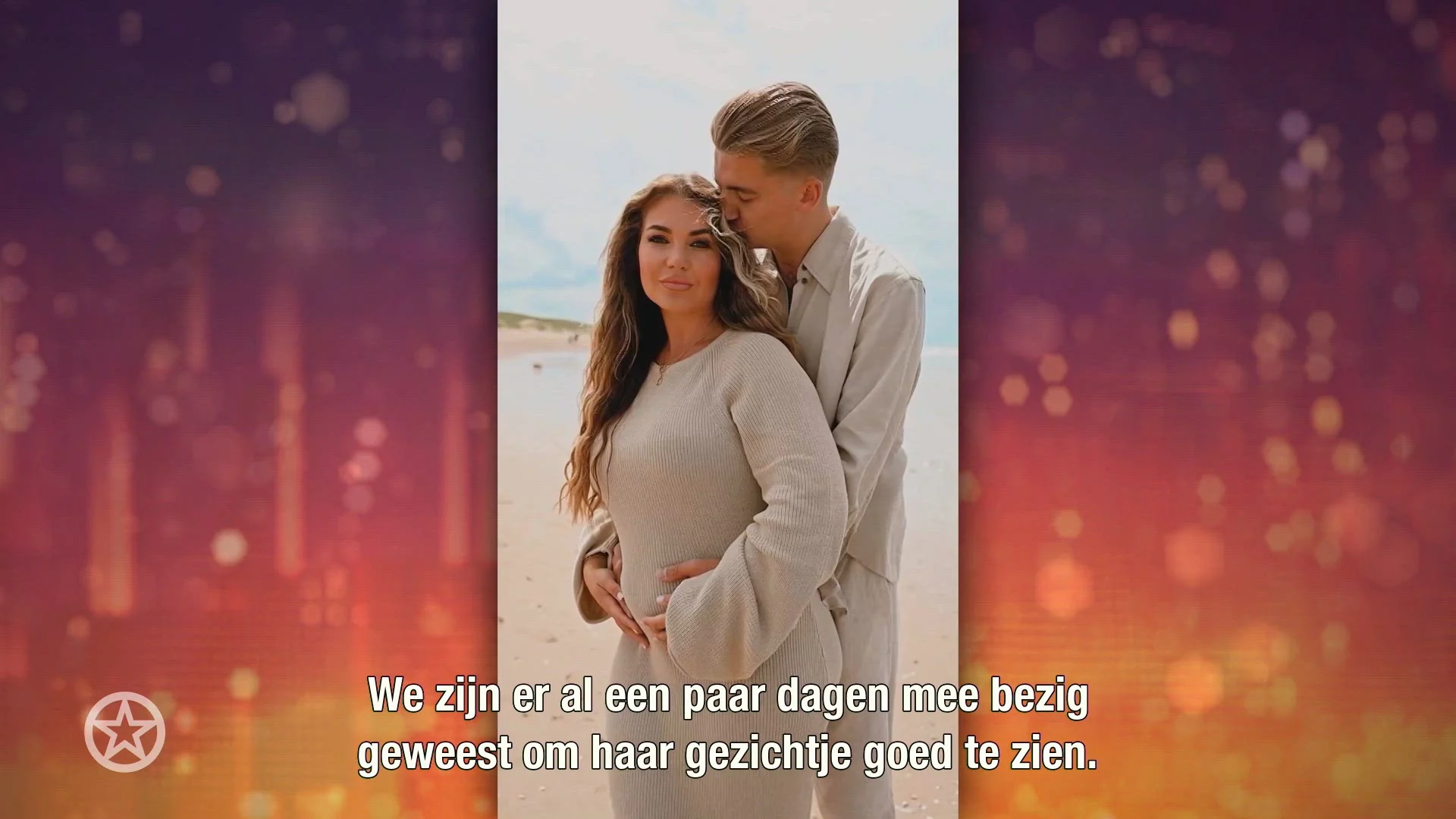 Eerste beelden van dochtertje Mart Hoogkamer