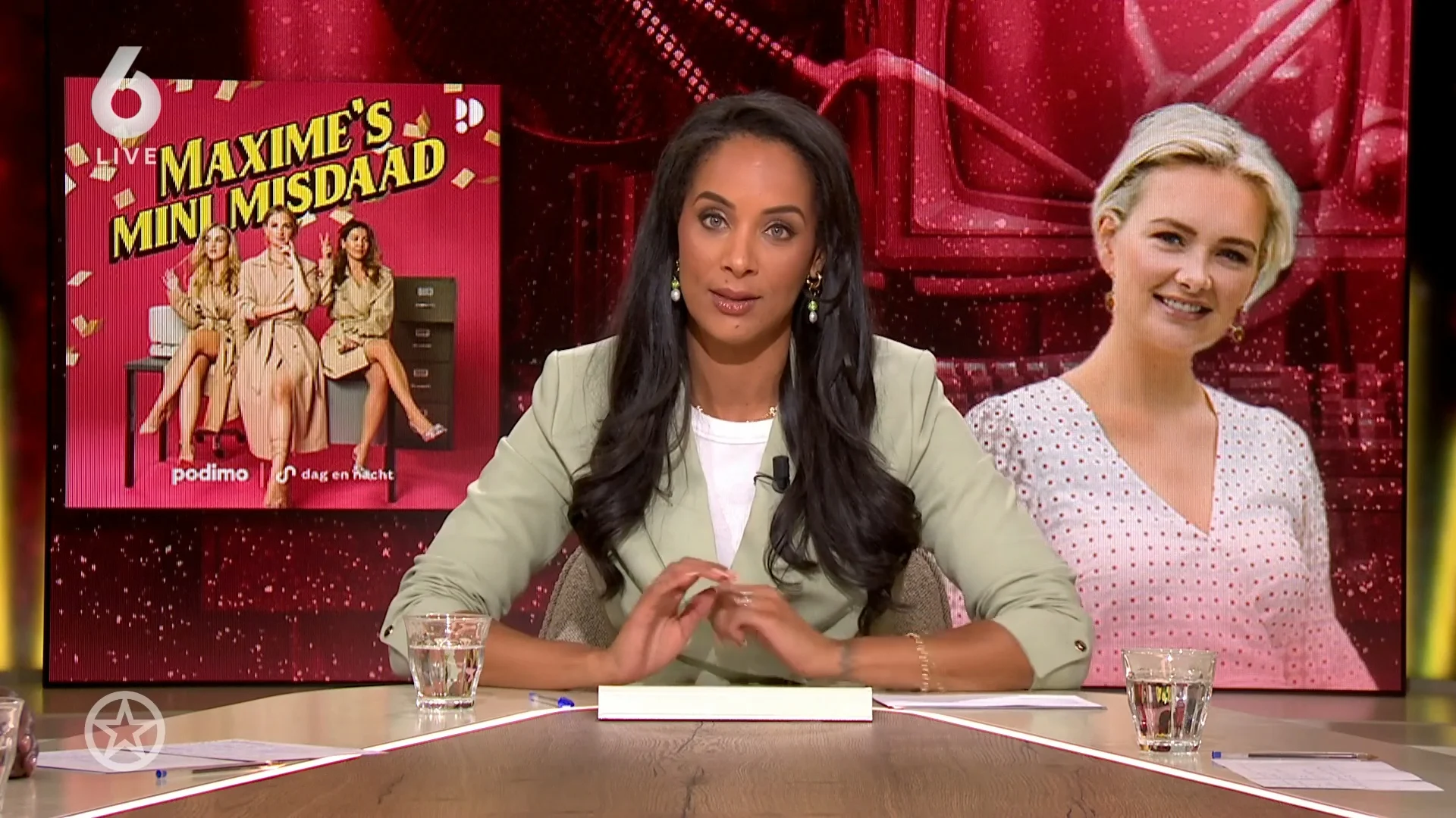 Shownieuwstafel kritisch op podcast Maxime Meiland