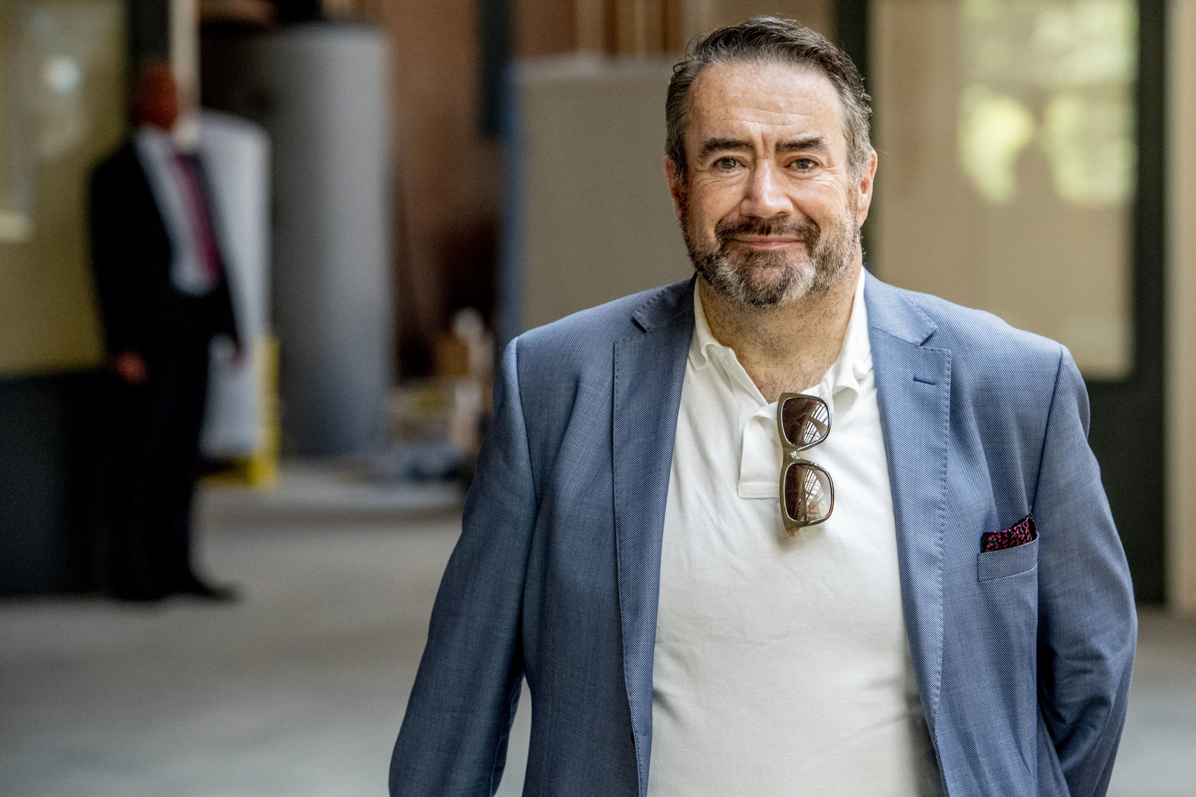 ZIEN: Marc van der Linden straalt weer na ziekbed