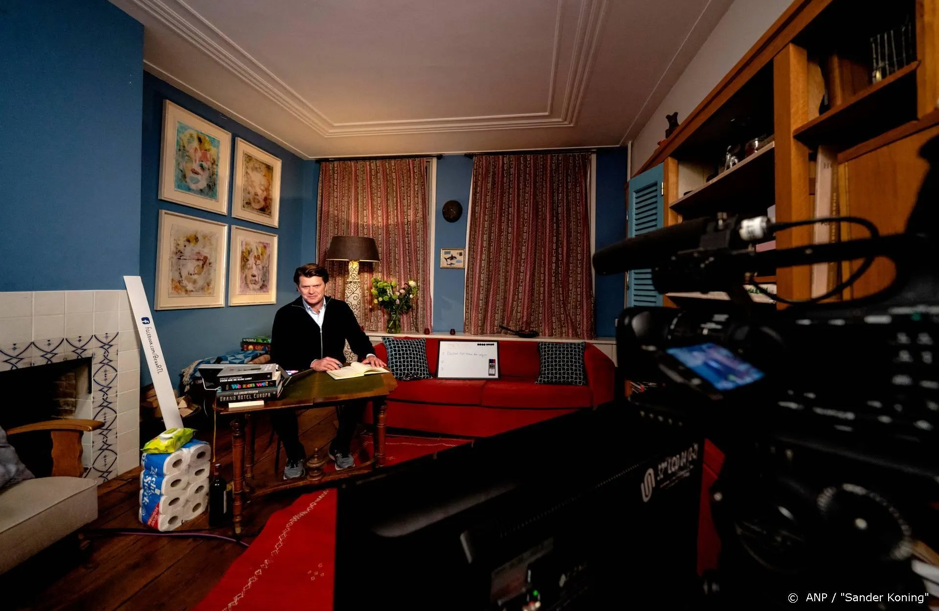 Vrouw Beau vond tv-show in eigen huis 'niet zo prettig'