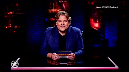 Jensen maakt topless Eva Jinek belachelijk