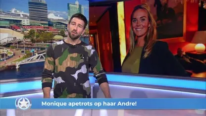 Show Update: Monique apetrots op haar André!