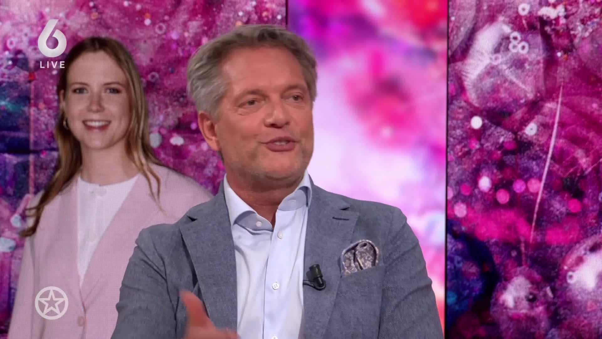 VI-heren verpesten verrassing Noa Vahle voor Linda de Mol