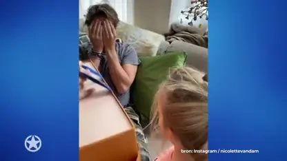 Nicolette van Dam neemt manlief in de maling