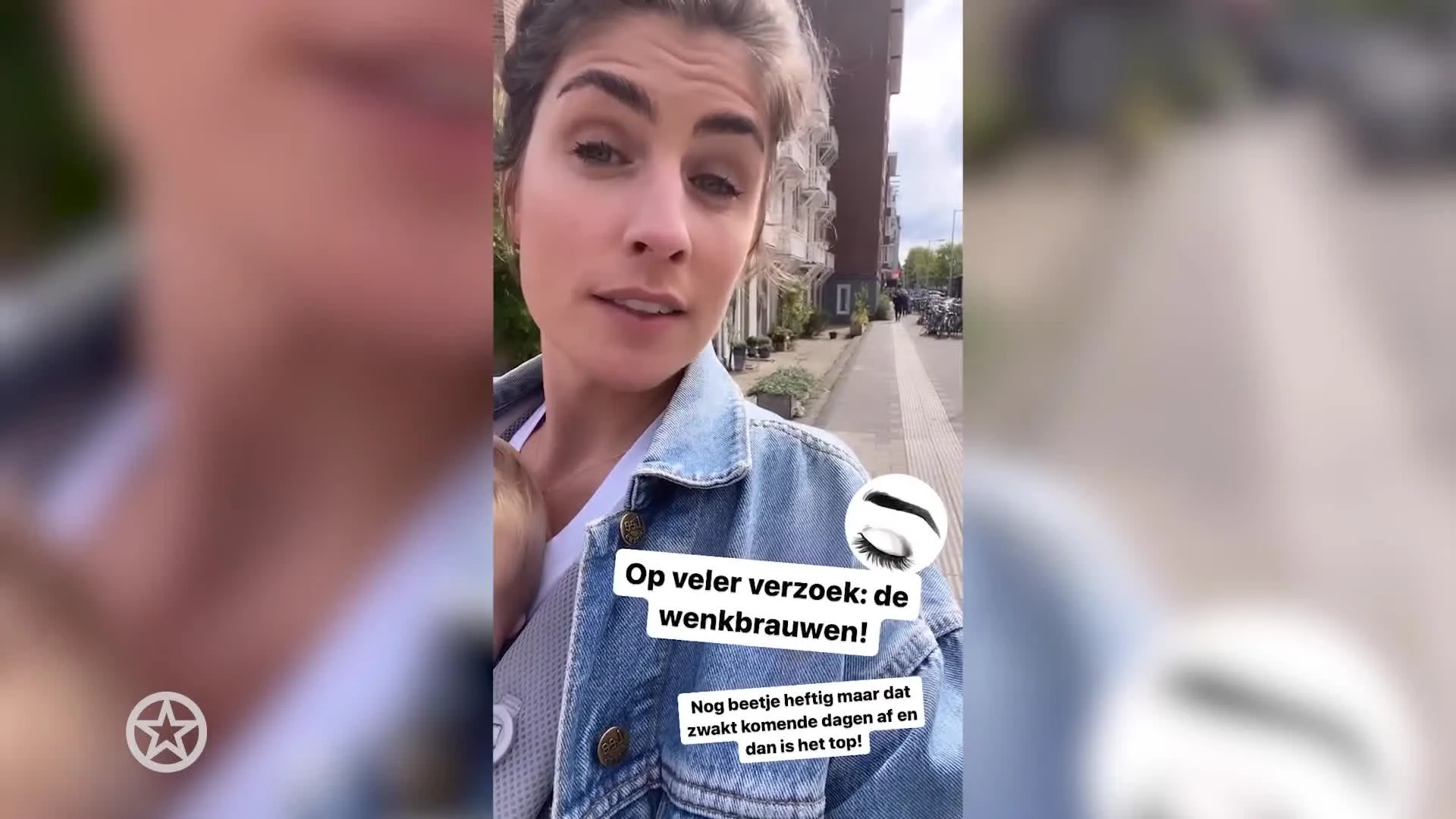 Marieke Elsinga showt nieuwe 'heftige' wenkbrauwen