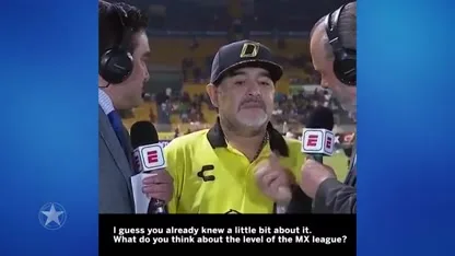 Show Update: Bizar interview Maradona