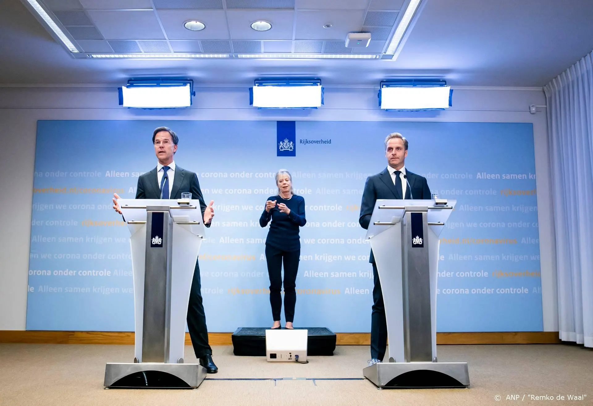 Persconferentie Rutte door ruim 3,5 miljoen mensen bekeken