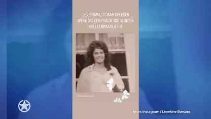 Leontine herdenkt overleden moeder Ria