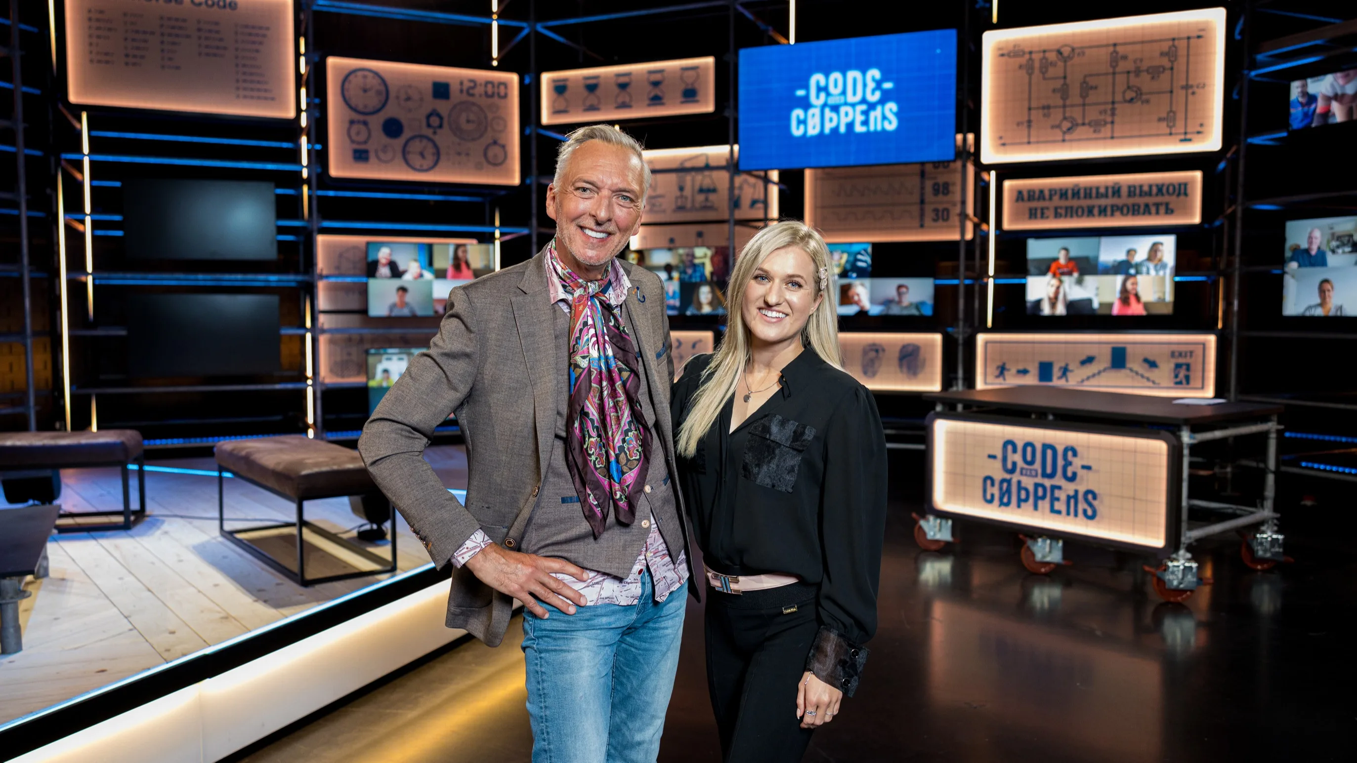 Britt Dekker en Martien Meiland in spectaculaire escaperoom