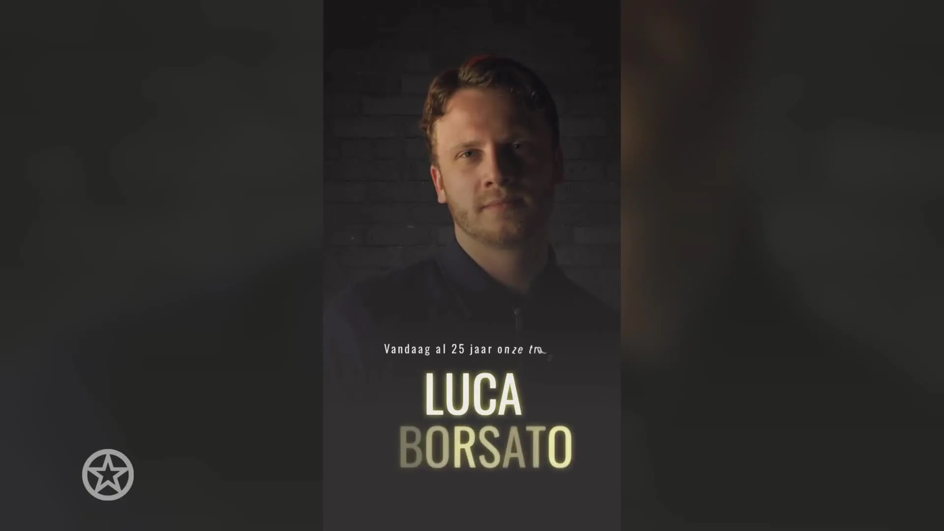 Marco Borsato feliciteert Luca