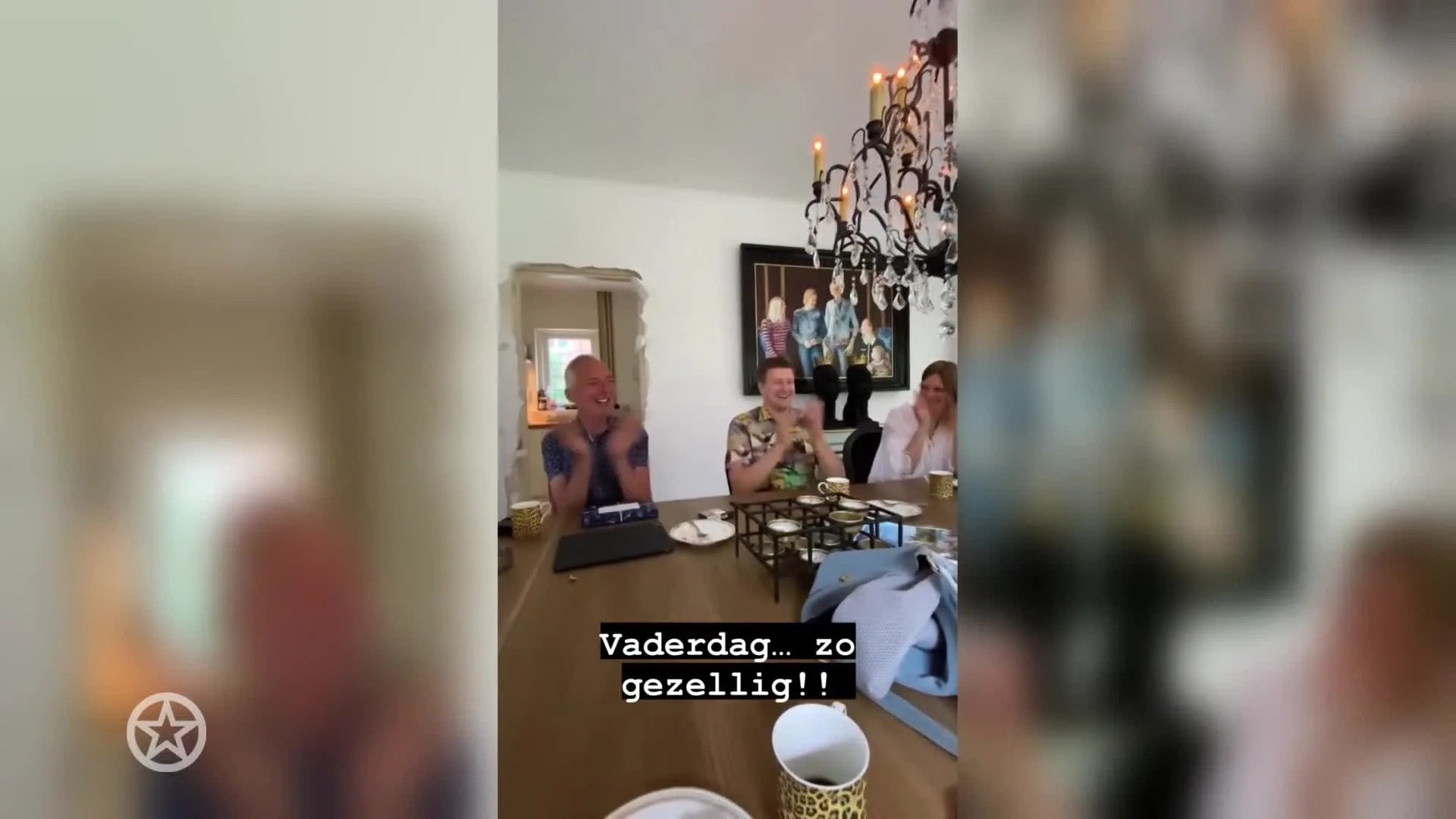 Martien Meiland wordt verrast op Vaderdag
