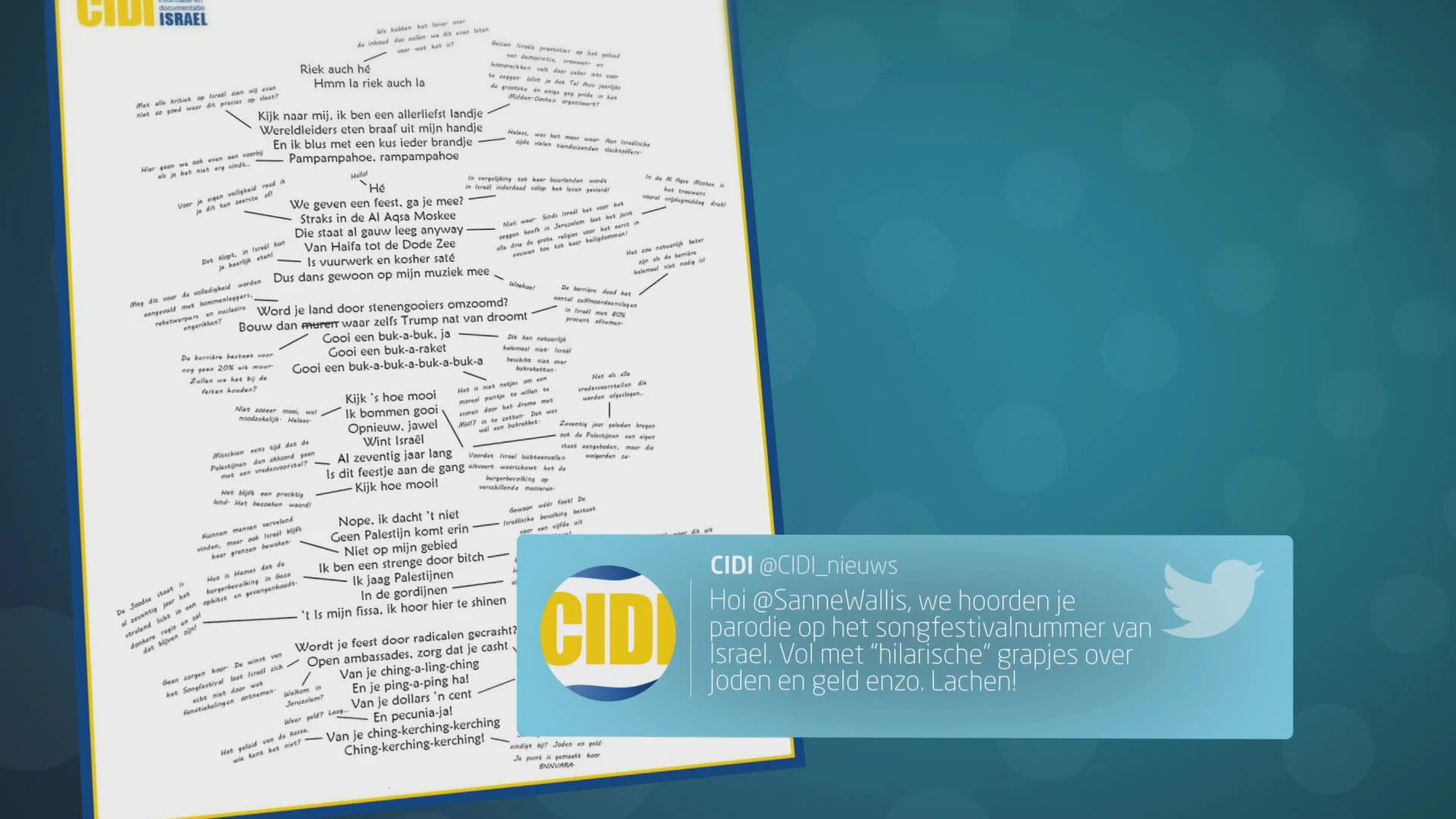 Sanne Wallis de Vries onder vuur