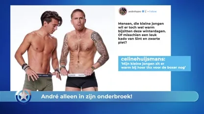 Show Update: André's kleine jongen zit er warmpjes bij