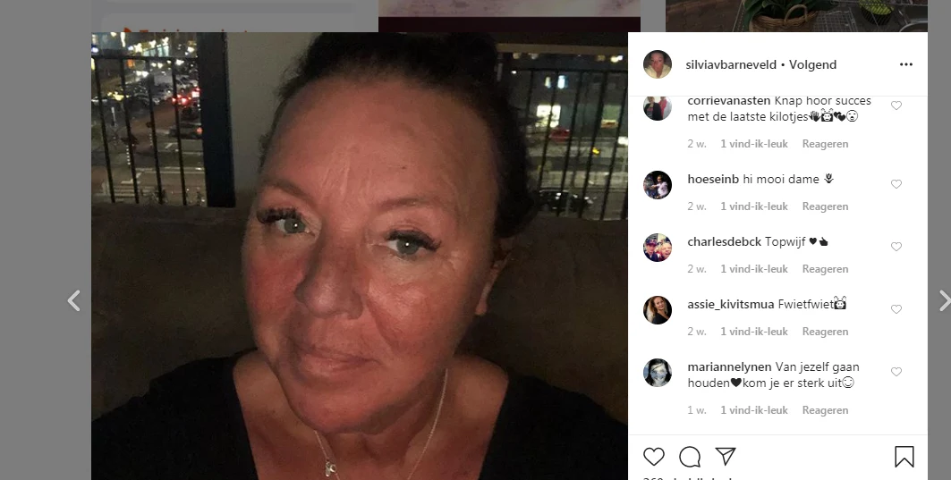 Sterke Silvia heeft hoop na zware periode